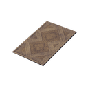 Grand tapis de paille