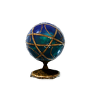 Globe bleu