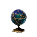 Globe bleu