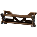 Étagère en bois boréal