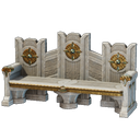 Banc de château