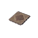 Tapis de paille fourré
