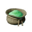 Poussière de vitriol vert