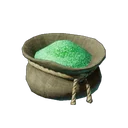 Poussière de vitriol vert