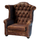 Haut fauteuil élégant