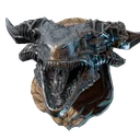 Trophée de Jeune dragon Fell en fer