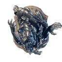 Trophée de Monstruosité Fell en fer