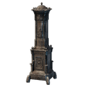 Cheminée en fer