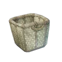 Panier en feuilles de palmier