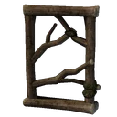 Cadre de fenêtre rustique I