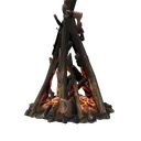 Feu de joie de charognard