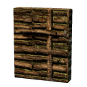 Porte secrète en bois