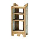 Petite armoire en bois de palmier