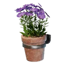 Petit pot mural rose