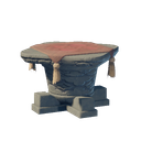 Table d'appoint en pierre