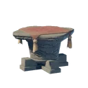 Table d'appoint en pierre