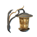 Lampe murale de salle du trône