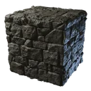 Bloc de pierre patinée